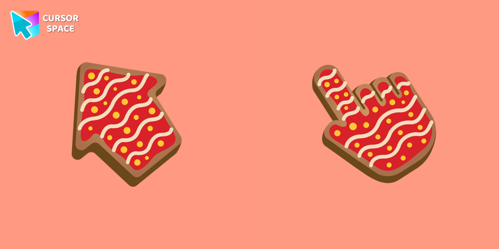 Cursor Gingerbread For Chrome
